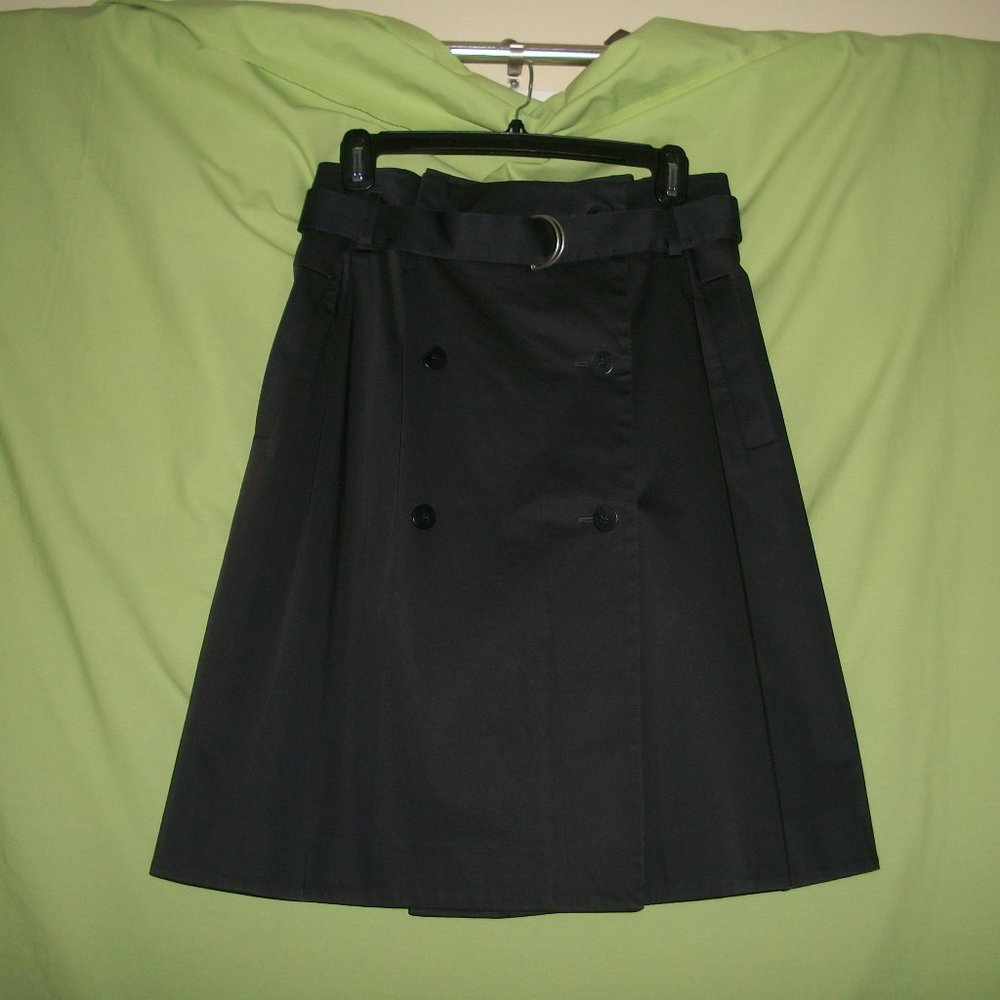 COS Dark Grey Cotton Skirt